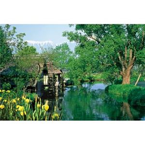 やのまん 15-019 安曇野―清流の水車小屋― 1500P 【ジグソーパズル】