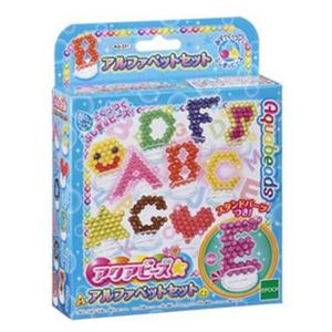 エポック社 AQ-221 アクアビーズアルファベットセット 【アクアビーズ】