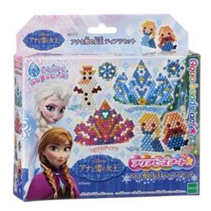 エポック社 AQ-213 アクアビーズアート アナと雪の女王ティアラセット 【アクアビーズ】