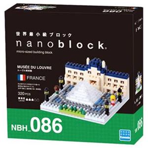 nanoblock（ナノブロック） カワダ NBH_086 ルーヴル美術館