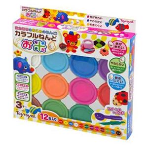 ローヤル 7382 カラフルねんど お米12色【知育玩具】