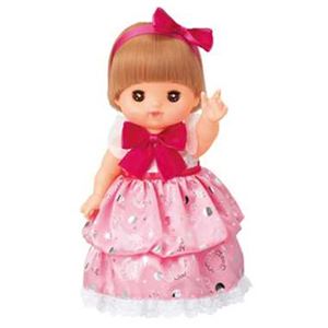 パイロットインキ メルちゃんきせかえセット ピンクのキラキラドレス【メルちゃん】