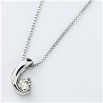 プラチナPT900 天然ダイヤモンドペンダント/ネックレス0.05CT