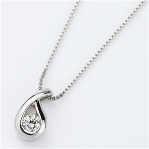 プラチナPT900 天然ダイヤモンドペンダント/ネックレス0.05CT
