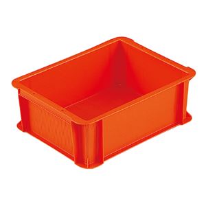 三甲(サンコー) ベタ目コンテナー サンボックス   9B-10 オレンジ【フタ別売り】