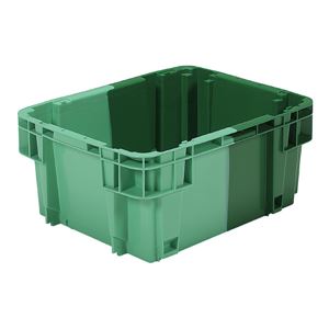 三甲(サンコー) SNコンテナー B#28D グリーン/グリーン【フタ別売り】