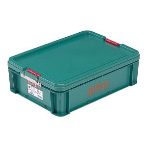 三甲(サンコー) 左官用道具箱  中(28-4) グリーン