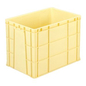 三甲(サンコー) ベタ目コンテナー サンボックス  75B クリーム