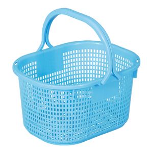 三甲（サンコー） りんごバスケット ライトブルー