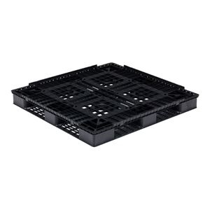 三甲（サンコー） プラスチックパレット（プラパレ） D4-114118 ブラック