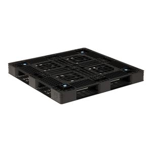 三甲（サンコー） プラスチックパレット（プラパレ） D4-114114 ブラック