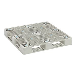 三甲（サンコー） プラスチックパレット（プラパレ） GT-1111D4-2 Aグレー