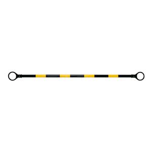 三甲（サンコー） コーンバーM（Φ34）黄黒 1.5m ブラック