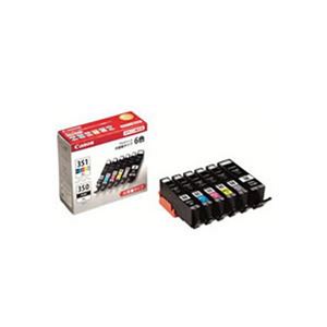 【純正品】キャノン（Canon） BCI-351XL+350XL／6MP