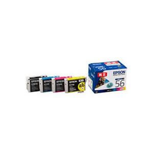 【純正品】エプソン（EPSON) IC4CL56 4色パック