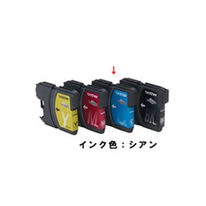 （まとめ）【純正品】BROTHER LC11C C【×5セット】