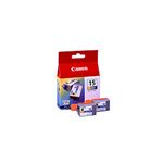 （まとめ）【純正品】Canon BCI-15 CL 3色カラー【×3セット】
