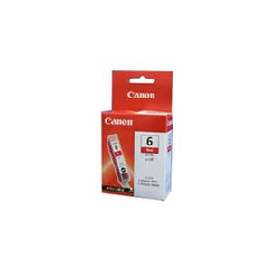 （まとめ）【純正品】Canon BCI-6R RED【×5セット】