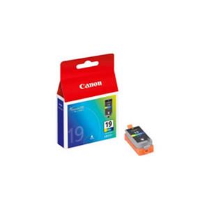 （まとめ）【純正品】Canon BCI-19 CL 4色カラー【×3セット】
