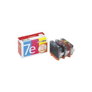 （まとめ）【純正品】Canon BCI-7E／3MP【×2セット】