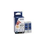 （まとめ）【純正品】EPSON IC1BK05W BK（2本入）【×3セット】