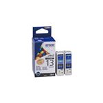 （まとめ）【純正品】EPSON IC1BK13W BK（2本入）【×3セット】