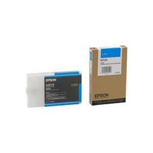 （まとめ）【純正品】EPSON ICC24 C【×2セット】