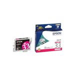 （まとめ）【純正品】EPSON ICM33 M【×5セット】