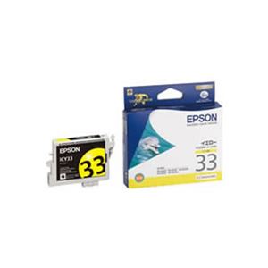 （まとめ）【純正品】EPSON ICY33 Y【×5セット】