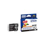 （まとめ）【純正品】EPSON ICBK50 BK【×5セット】