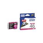 （まとめ）【純正品】EPSON ICM46 M【×5セット】