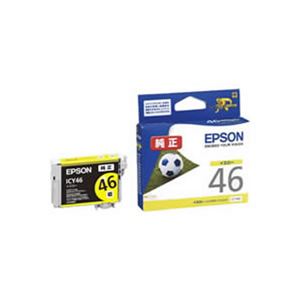 （まとめ）【純正品】EPSON ICY46 Y【×5セット】