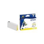 （まとめ）【純正品】EPSON ICY47 Y【×5セット】