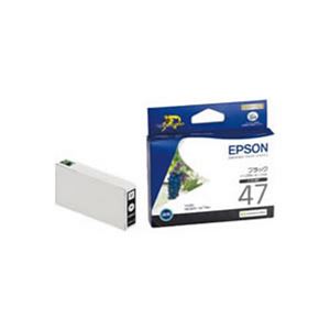 （まとめ）【純正品】EPSON ICBK47 BK【×5セット】