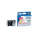 （まとめ）【純正品】EPSON ICLC51 LC【×5セット】