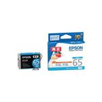 （まとめ）【純正品】EPSON ICC65 C【×3セット】