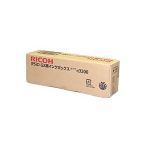 （まとめ）【純正品】RICOH GX廃インクBOXタイプe3300【×10セット】