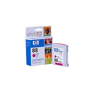 （まとめ）【純正品】HP C9391A HP88 C【×2セット】