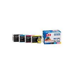 【純正品】 EPSON(エプソン) IC4CL6162 インクカートリッジ 4Cパック