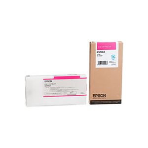 【純正品】 EPSON(エプソン) ICVM63インクカートリッジ ビビッドマゼン