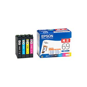 【純正品】 EPSON(エプソン) IC4CL69 4 色 インクパック