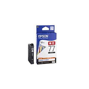 【純正品】 EPSON(エプソン) ICBK77 インクカートリッジ ブラック