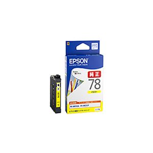 【純正品】 EPSON(エプソン) ICY78 インクカートリッジ イエロー