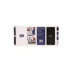 【純正品】 HP C4820A プリントヘッド／クリーナー 80 黒