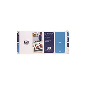 【純正品】 HP C4821A プリントヘッド／クリーナー 80 シアン