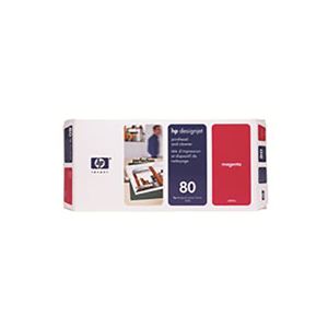 【純正品】 HP C4822A プリントヘッド／クリーナー 80 マゼンタ
