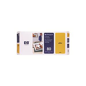【純正品】 HP C4823A プリントヘッド／クリーナー 80 イエロー