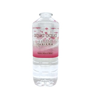 アルカリ天然水 [aqua aqua]  アクア アクア 500ml・24本入り/ケース
