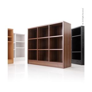 デザインチェスト Milano Shelf〔ミラノ シェルフ〕 3x3 シェルフ チェスト ラック ナチュラルウッド 