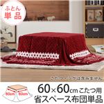 省スペースこたつ布団ワーム60×60cmこたつ用（166×166cm） こたつ布団 省スペース 正方形  北欧ノルディック 